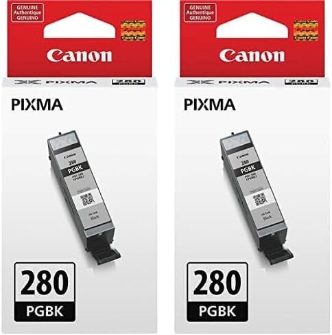 Canon PGI-280 Genuine Pigment Black Ink Tank, Compatible with TR8520, TS9120,TS8120, TS6120, TS9521C/a, TS9520/a, TS8220, TS6220, TS8320, TS6320, TS702/a, and TR8620/a Series Printers in Kuwait