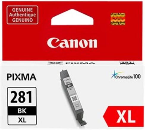Canon CLI-281 XL Genuine BKCMY Four Color Value Pack, Compatible with TR8520, TS9120,TS8120, TS6120, TS9521C/a, TS9520/a, TS8220, TS6220, TS8320, TS6320, TS702/a, and TR8620/a Series Printers in Kuwait