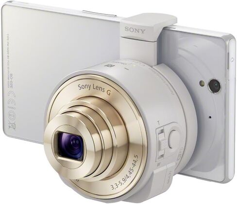 Sony DSC-QX10/B Smartphone Attachable 4.45-44.5mm Lens-Style Camera in Kuwait