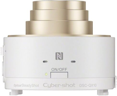 Sony DSC-QX10/B Smartphone Attachable 4.45-44.5mm Lens-Style Camera in Kuwait