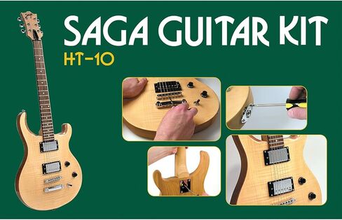 Saga 6 String Solid-Body Electric Guitar, Right, Natural (TC-10) in Saudi Arabia