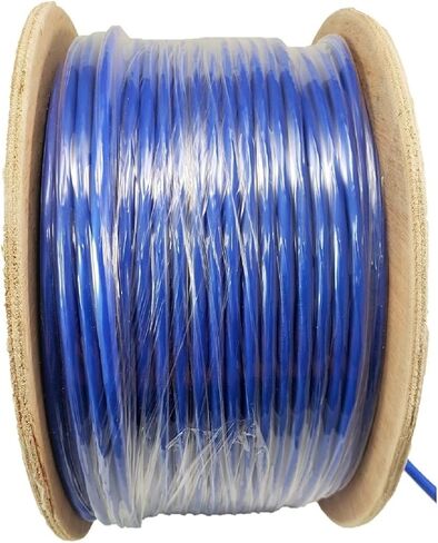 كابل إيثرنت خارجي متين بطول 500 قدم (STP) CAT6، مقاوم للأشعة فوق البنفسجية ومقاوم للماء - أزرق (TR4-560BLOU-500) in Kuwait