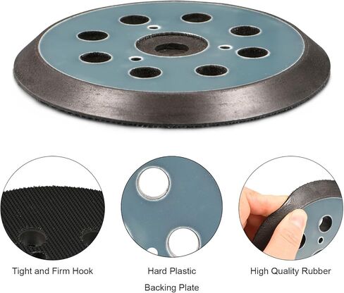 ZHONG AN 2 قطعة 5 بوصات 8 فتحات بديلة لخطاف وحلقة سنفرة بديلة متوافقة مع DW420/K، DW421/K، DW422/K، DW423/K، BO5041/K، BO5010/K، BO5030/K، SV13YB/YA in Kuwait