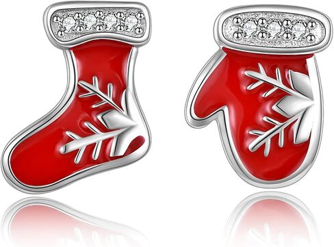 Chicken Earrings S925 Sterling Silver Chicken turkey Stud Earrings Chicken Thanksgiving Christmas Jewelry Gifts for Women Girls for Chicken Lovers in Kuwait
