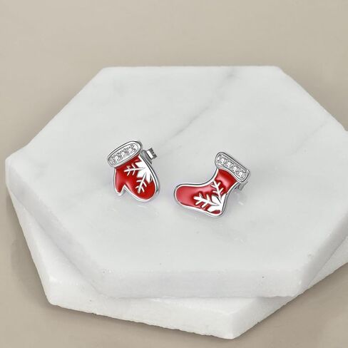Chicken Earrings S925 Sterling Silver Chicken turkey Stud Earrings Chicken Thanksgiving Christmas Jewelry Gifts for Women Girls for Chicken Lovers in Kuwait