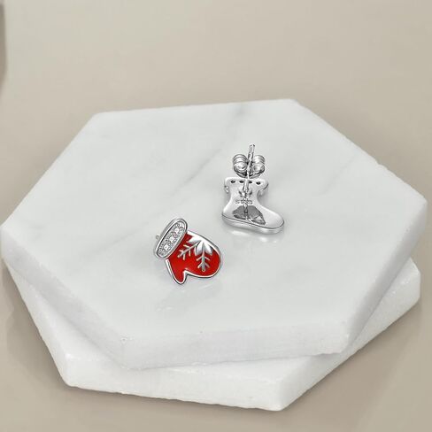 Chicken Earrings S925 Sterling Silver Chicken turkey Stud Earrings Chicken Thanksgiving Christmas Jewelry Gifts for Women Girls for Chicken Lovers in Kuwait