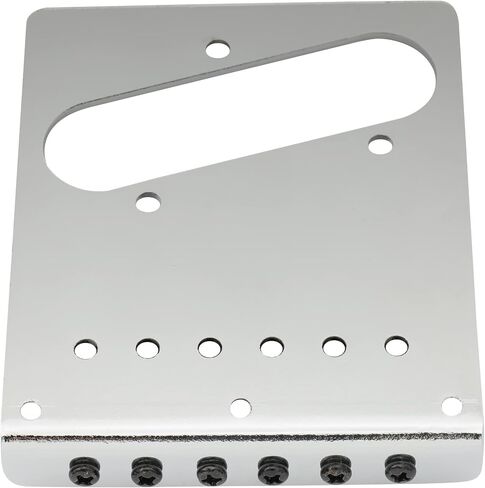 Wilkinson M Series 52.5mm Modern Telecaster Bridge 6 Saddles for American Standard Tele Style Electric Guitar, Black in Saudi Arabia