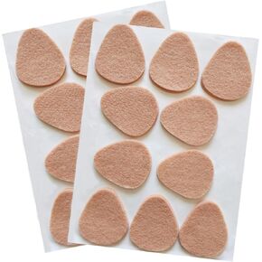 20 pcs Felt Metatarsal Pads for Women and Men, 3M Adhesive Forefoot Pads Forefoot Cushion Pads, Ball of Foot Cushion Foot Pads for Forefoot and Sole Support, Metatarsalgia Mortons Neuroma