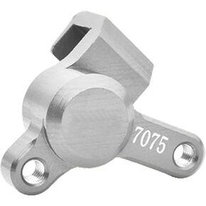 Levigo 7075 Aluminum RC Motorcycle Rear Caliper Compatible with LOSI-1/4 PROMOTO-MX MOTORCYCLE RTR,/FXR-LOS06000 RC Upgrade Parts, Silver