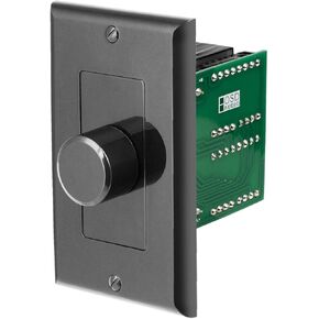 OSD 100W Sleek, Modern, Minimalist Design in Wall Volume Control, Slider White Impedance Matching SLS100