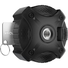 BougeRV M6 Versatile Locking Knob Universal Star Knob Female Screw-On Type Thru Threaded Nut Hand Tighten Clamping Knobs Secure Most Mounting System Replaces Existing Knob Wing Nuts(1 Piece)