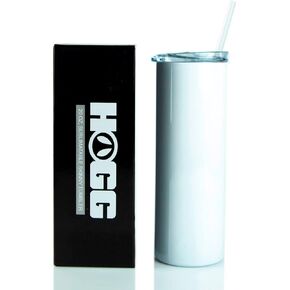 Hogg 20oz Sublimatable Straight Duo Skinny Tumbler Case (24 Pack) DIY, Customizable, Glitter, Bulk/Wholesale Sublimation Tumblers