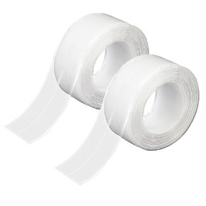 Caulk Tape, Toilet Caulk Strip, Toilet Sealer Around Toilet Base, Caulk Tape Waterproof Self Adhesive, Traditional Caulking Replacement, Caulking Tape for Bathroom, Bathtub, Floor Wall Edge Protector