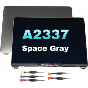 بديل شاشة 13.3 بوصة لجهاز MacBook Air A2337 M1 2020 Year EMC 3598 Retina Display LCD مجموعة كاملة تجميع علوي كامل 2560x1600 (ذهبي) in Kuwait