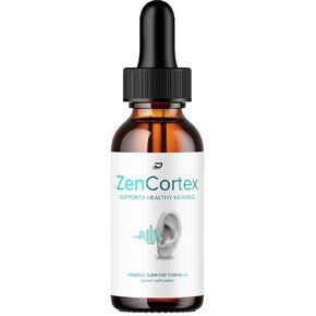ZenCortex Tinnitus Ear Drops - ZenCortex 24, Zen Cortex Liquid Drops, ZenCortex Reviews, ZenCortex Drops for Ear Relief (1 Pack - 1 Month Supply)