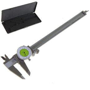 iGaging 8" Fractional & Decimal Inch Combination Dial Caliper