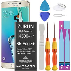 Galaxy S7 Active Battery Upgraded ZURUN 4300mAh Li-Polymer EB-BG891ABA Battery Replacement for Samsung Galaxy S7 Active SM-G891 G891A G891F with Repair Screwdriver Tool Kit