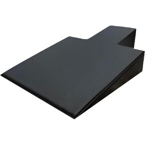 Large Upholstered Wedge for Pilates Reformer Machine, Fitness Equipment for Pilates Reformer, Pilates Reformer Accessories for Floor Exercises, Ideal for Home Pilates and Studio Use.