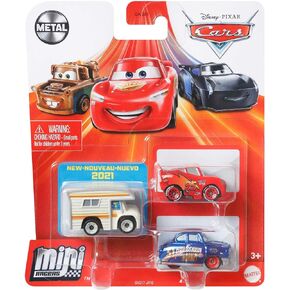 Disney Mattel - سيارات - Minis 3 Pack Assortment Pixar
