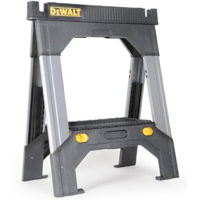 Dewalt DWST11031 Adjustable Metal Legs Sawhorse,Black