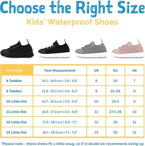 JAN & JUL Waterproof Shoes for Kids, Toddleers' Breathable Sneakers in Saudi Arabia