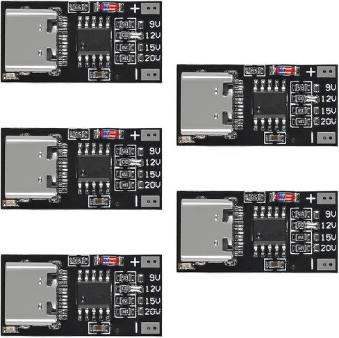 10 قطعة USB-C PD الزناد لوحة تركيبية PD/QC شرك مجلس شحن سريع USB Type-c إلى 12 فولت شاحن عالي السرعة وحدة تعزيز توصيل الطاقة in Kuwait