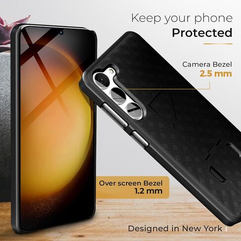 MOTIVE for Samsung Galaxy s23 Case with Belt Clip, Rigid, Kickstand | 6.1" in Kuwait