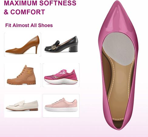 20 pcs Felt Metatarsal Pads for Women and Men, 3M Adhesive Forefoot Pads Forefoot Cushion Pads, Ball of Foot Cushion Foot Pads for Forefoot and Sole Support, Metatarsalgia Mortons Neuroma in Saudi Arabia