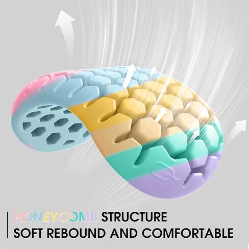 Keyboard Wrist Rest Set a Honeycomb Design，Comfortable Heat Dissipation in Kuwait