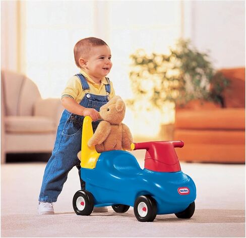 لعبة Little Tikes Push and Ride Racer - (حصريًا لأمازون)، 22 بوصة طول × 10 بوصة عرض × 17 بوصة ارتفاع مع مسامير in Saudi Arabia