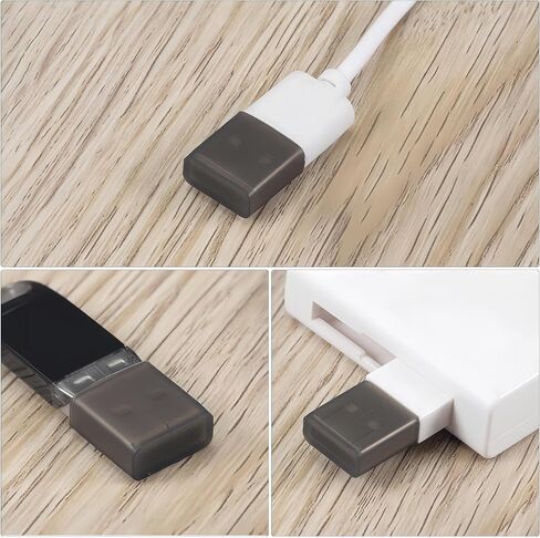 5 قطع من أغطية منافذ HDMI أنثى من السيليكون من Boxonly لأجهزة الكمبيوتر المكتبية وأجهزة الكمبيوتر المحمولة وأجهزة عرض التلفزيون، وأغطية سدادات مضادة للغبار وأغطية مضادة للغبار باللون الأسود in Saudi Arabia