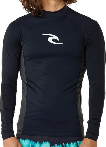 Rip Curl Men's Waves UPF 50 Performance Long Sleeve Rashguard in Saudi Arabia