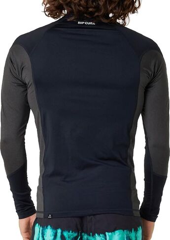 Rip Curl Men's Waves UPF 50 Performance Long Sleeve Rashguard in Saudi Arabia