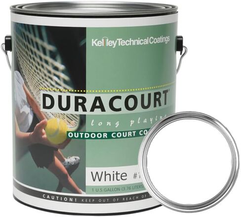 Duracourt - Court Green - 1 جالون - طلاء ملاعب خارجية لملاعب التنس وكرة المخلل وكرة السلة والكرة الطائرة. in Saudi Arabia