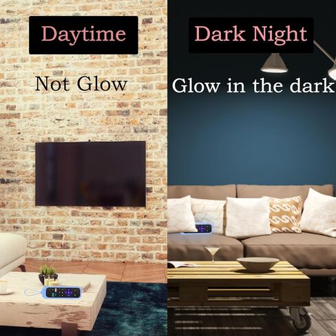 2Pack Roku Remote Cover with Tracker | Roku Remote Covers | Onn Roku Remote | Roku Express 4K+ | Hisense Roku TV | TCL Roku Glow in The Dark in Kuwait