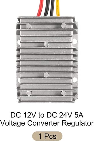 Rebower DC إلى DC محول منظم مقاوم للماء لإمدادات الطاقة محول الجهد الكهربي، [لسفن الشاحنات] - DC 10-32V إلى DC 12V 6A 72W /Up/Silver Tone in Kuwait