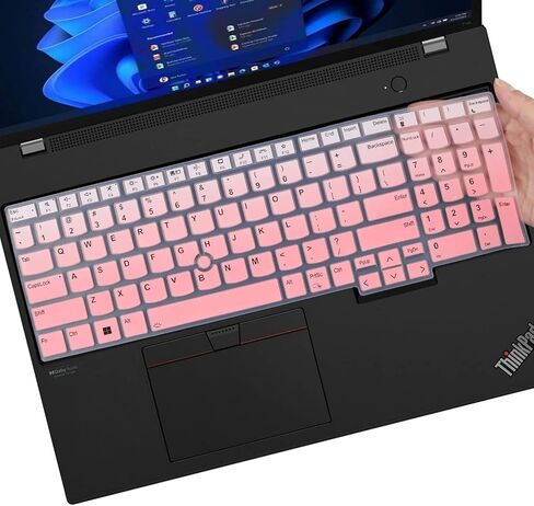 غطاء لوحة المفاتيح لعام 2023 2022 Lenovo ThinkPad T16 P16 P16s 16 بوصة، Thinkpad L15 Gen 4/3 15.6 بوصة، ThinkPad T16 Gen 1، New Lenovo ThinkPad 15.6 بوصة 16 بوصة غطاء لوحة المفاتيح (لا يناسب Thinkpad L15 Gen 2/1) - اللون in Kuwait