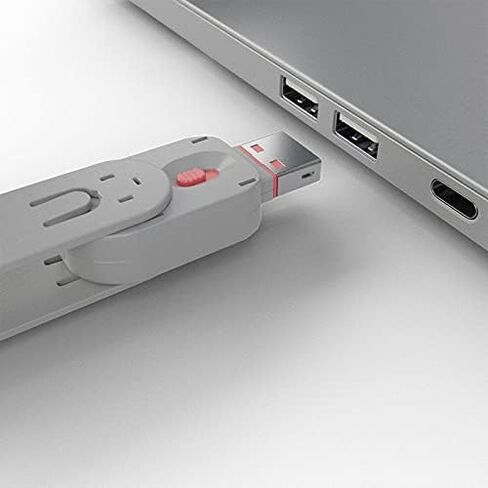 مانع منافذ USB من ليندي - عبوة من 4 قطع، أزرق (40452) in Kuwait