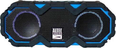 Altec Lansing LifeJacket Mini - Waterproof Bluetooth Speaker with Lights, Portable Wireless Speaker for Pool, Beach, Hiking, Sports, Camping, 16 Hour Playtime, Floats in Water in Saudi Arabia