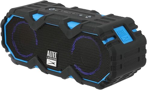Altec Lansing LifeJacket Mini - Waterproof Bluetooth Speaker with Lights, Portable Wireless Speaker for Pool, Beach, Hiking, Sports, Camping, 16 Hour Playtime, Floats in Water in Saudi Arabia