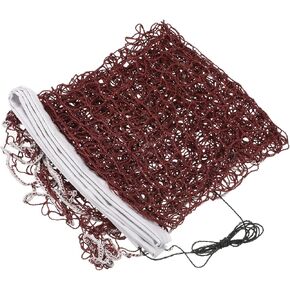 Foldable Badminton Net Portable Badminton Durable Badminton Replacement Net Polypropylene Sports Net for Indoor Outdoor Backyard
