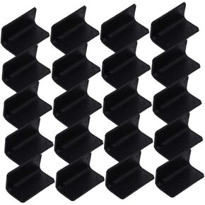 50Pcs Photo Frame Corner Protector Plastic Shipping Corners Protectors for Furniture and Picture Frames Clear Plastic Edge Protectors for Safe Transportation and Storage