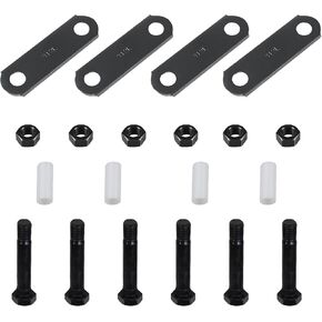 Trailer Axle Shackle Bolt Kit, Tandem Axle Trailer Shackles Kit for 3500 lbs-7200 lbs Axles