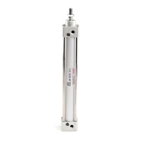 SNS Pneumatic Standard Air Cylinder S-SC 63 x 200 NPT 3/8, Bore: 2 1/2 inch, Stroke: 8 inch, Double Acting
