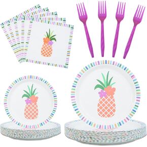 100 Pcs Teal and Silver Tableware Set for Happy Birthday Table Decorations Breakfast Blue Birthday Theme Dessert Plates Napkins Forks for 25 Guests Girls Women Silver Glitter Birthday Party Supplies…