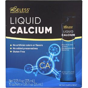 Ageless Liquid Calcium for Adult - 25 ml (15 Count)