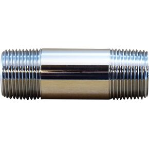 حلمة نحاسية من ميدلاند 41-069، مطلية بالكروم، طول 5-1/2 بوصة، قطر 1/2 بوصة، in Kuwait