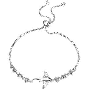 FEELMEM Stingray Necklace Ocean Sea Animal Manta Ray Stingray Pendant Necklace Gift for Stingray Lovers Explorer Jewelry