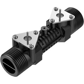 Ultrasonic Flow Sensor with Plastic Pipe HS0016 for Water Meter Ultrasonic Flowmeter Sensor, DN20