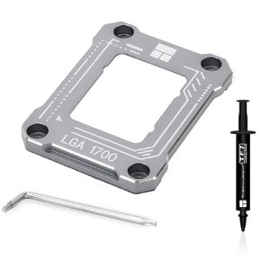 Thermalright Intel 13/14th Generation LGA1700 Anti-Bending Buckle,Curved Pressure Plate,CPU Fixing Buckle,CPU Stress Bending Correction Fixer, Fully Fitted and Fixed Without Trace Installation (Black)